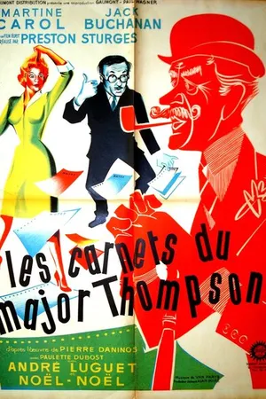Постер к фильму Записки майора Томпсона (1955)