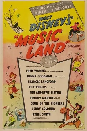 Постер к мультфильму Music Land (1955)