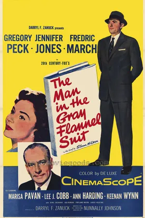 Постер к фильму Человек в сером фланелевом костюме (1956)