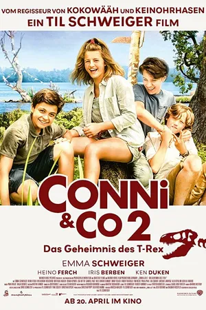 Постер к фильму Конни и компания 2: Тайна Ти-Рекса (2017)