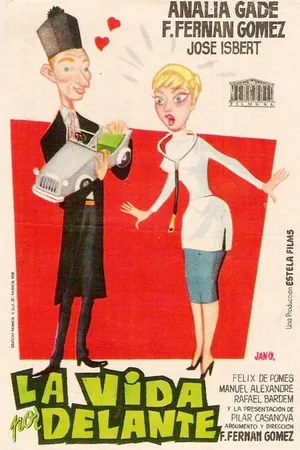 Постер к фильму La vida por delante (1958)