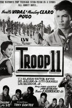 Постер к фильму Troop 11 (1957)