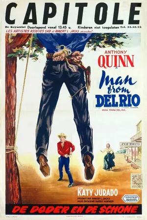 Постер к фильму Человек из Дель-Рио (1956)