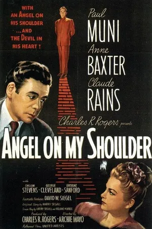 Постер к фильму Ангел на моем плече (1946)