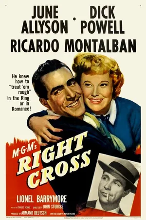 Постер к фильму Прямой удар справа (1950)