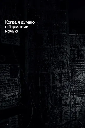 Постер к фильму Когда я думаю о Германии ночью (2017)