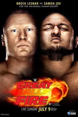 Постер к фильму WWE Большие огненные шары (2017)