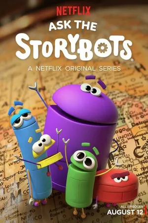 Постер к мультсериалу Спроси у Сториботов (2016 - 2019)