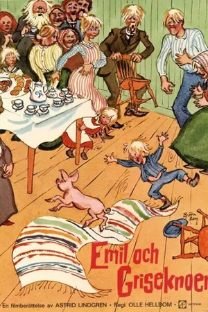Постер к фильму Эмиль и Свинушок (1973)