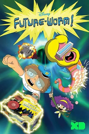 Постер к мультсериалу Червяк из будущего (2015 - 2018)