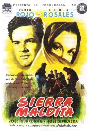 Постер к фильму Проклятая гора (1954)