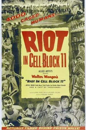 Постер к фильму Бунт в тюремном блоке №11 (1954)