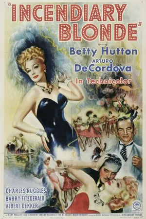 Постер к фильму Зажигательная блондинка (1945)