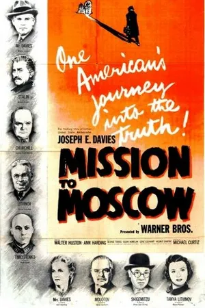 Постер к фильму Миссия в Москву (1943)