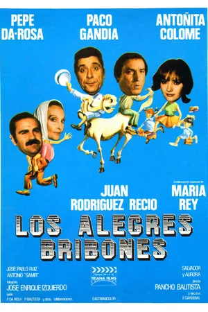 Постер к фильму Los alegres bribones (1982)