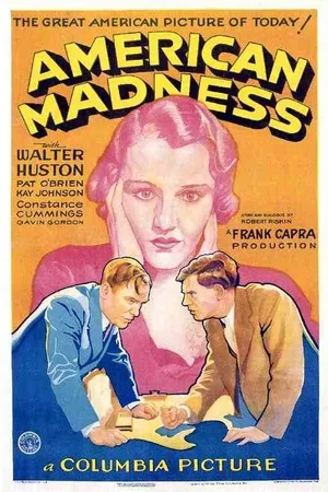 Постер к фильму Американское безумие (1932)