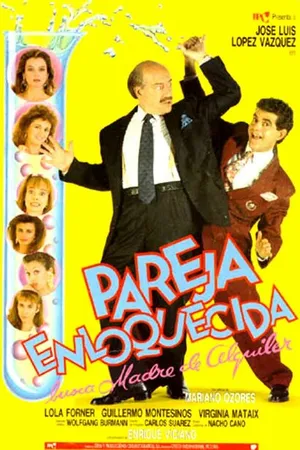 Постер к фильму Pareja enloquecida busca madre de alquiler (1990)