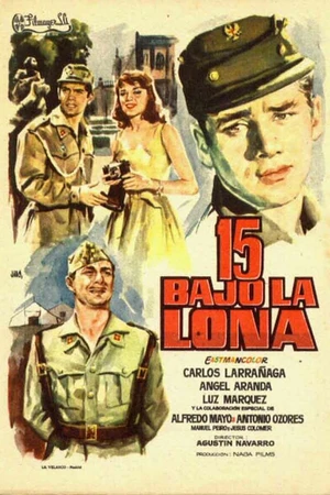 Постер к фильму 15 bajo la lona (1959)