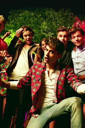 Постер к фильму One Direction: Live While We're Young (2012)