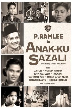Постер к фильму Anakku Sazali (1956)