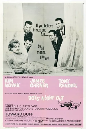Постер к фильму Мальчики отправляются гулять (1962)