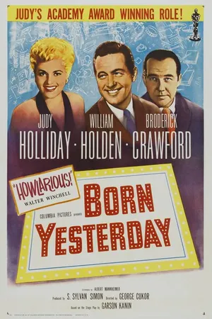 Постер к фильму Рожденная вчера (1950)