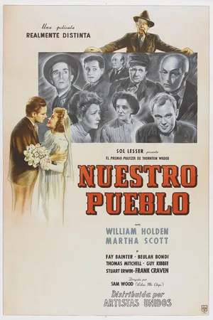 Постер к фильму Наш город (1940)