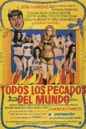 Постер к фильму Todos los pecados del mundo (1972)