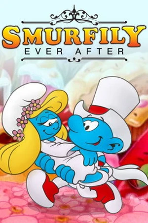 Постер к мультфильму Smurfily Ever After (1985)