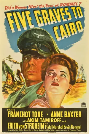 Постер к фильму Пять гробниц по пути в Каир (1943)