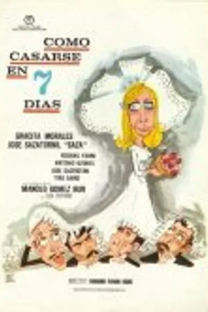 Постер к фильму Как выйти замуж за семь дней (1971)