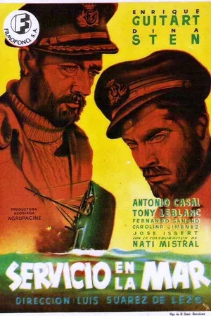 Постер к фильму Servicio en la mar (1951)