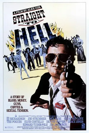 Постер к фильму Прямо в ад (1987)