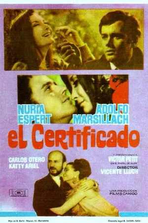 Постер к фильму El certificado (1970)