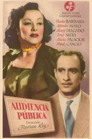 Постер к фильму Audiencia pública (1946)