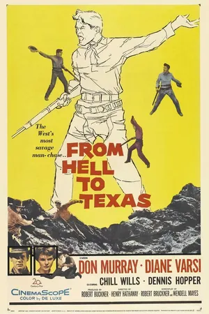 Постер к фильму Из ада в Техас (1958)