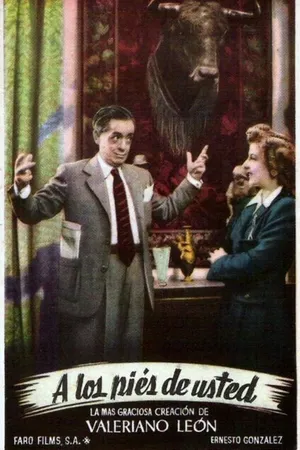 Постер к фильму A los pies de usted (1945)
