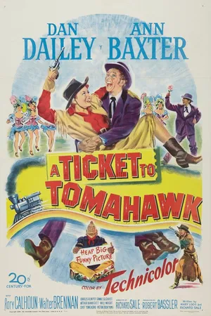Постер к фильму Билет в Томагавк (1950)