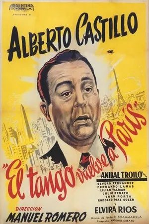 Постер к фильму El tango vuelve a París (1948)