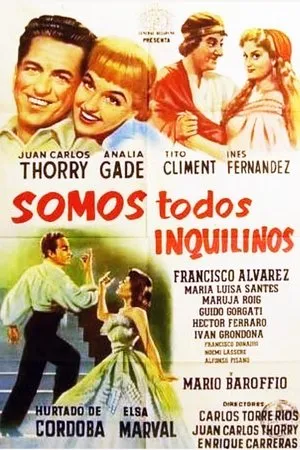 Постер к фильму Somos todos inquilinos (1954)