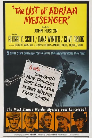 Постер к фильму Список Эдриана Мессенджера (1963)
