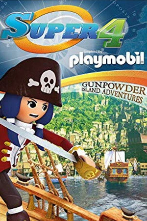 Постер к мультфильму Super 4: Gunpowder Island Adventures (2017)
