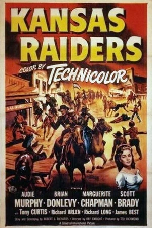 Постер к фильму Канзасские рейдеры (1950)