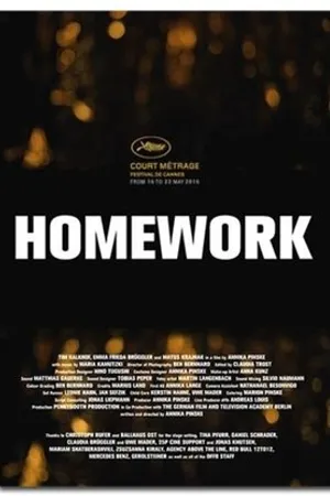 Постер к фильму Homework (2016)