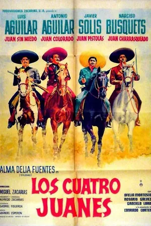 Постер к фильму Los cuatro Juanes (1966)