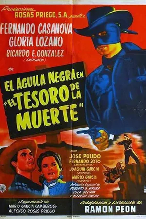 Постер к фильму El águila negra en el tesoro de la muerte (1954)