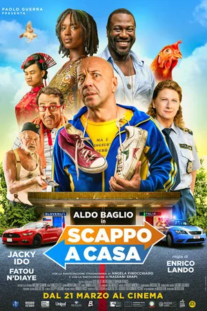 Постер к фильму Scappo a casa (2019)