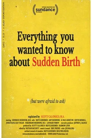 Постер к фильму Everything You Wanted to Know About Sudden Birth* (*but were afraid to ask) (2019)