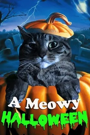 Постер к фильму A Meowy Halloween (2018)