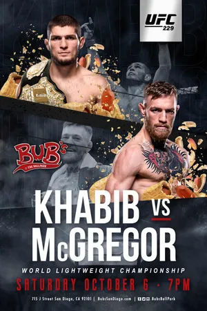 Постер к фильму UFC 229: Khabib vs McGregor (2018)